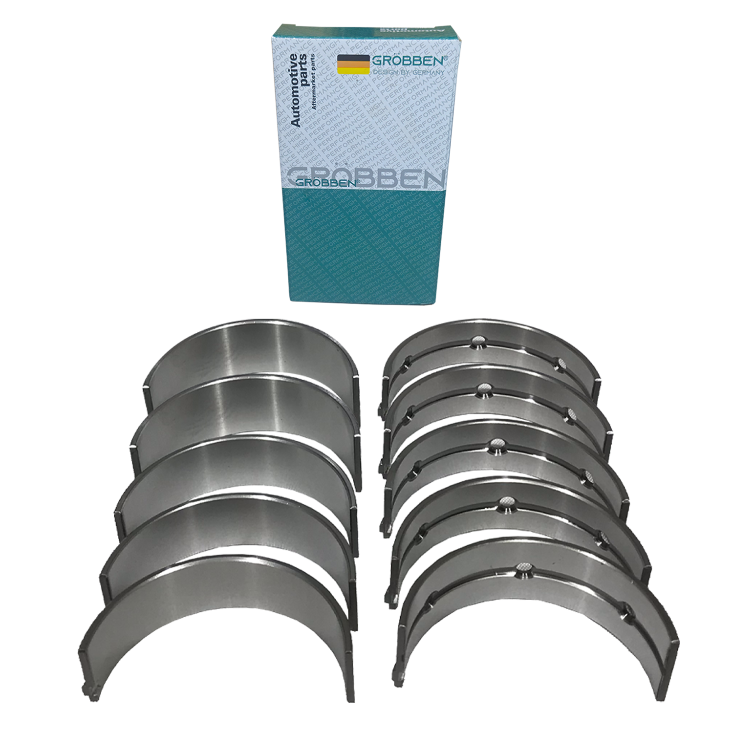 Bronzina de mancal MERCEDES M276 2.5L 3.0L 0.25 (10 unidades) - Grobben