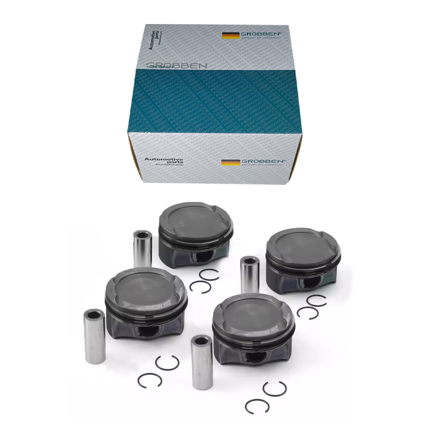 Kit Pistão VOLVO Xc60 Xc90 V40 V60 S60 B4204T11 B4204T9 2.0T 0.50 - Grobben
