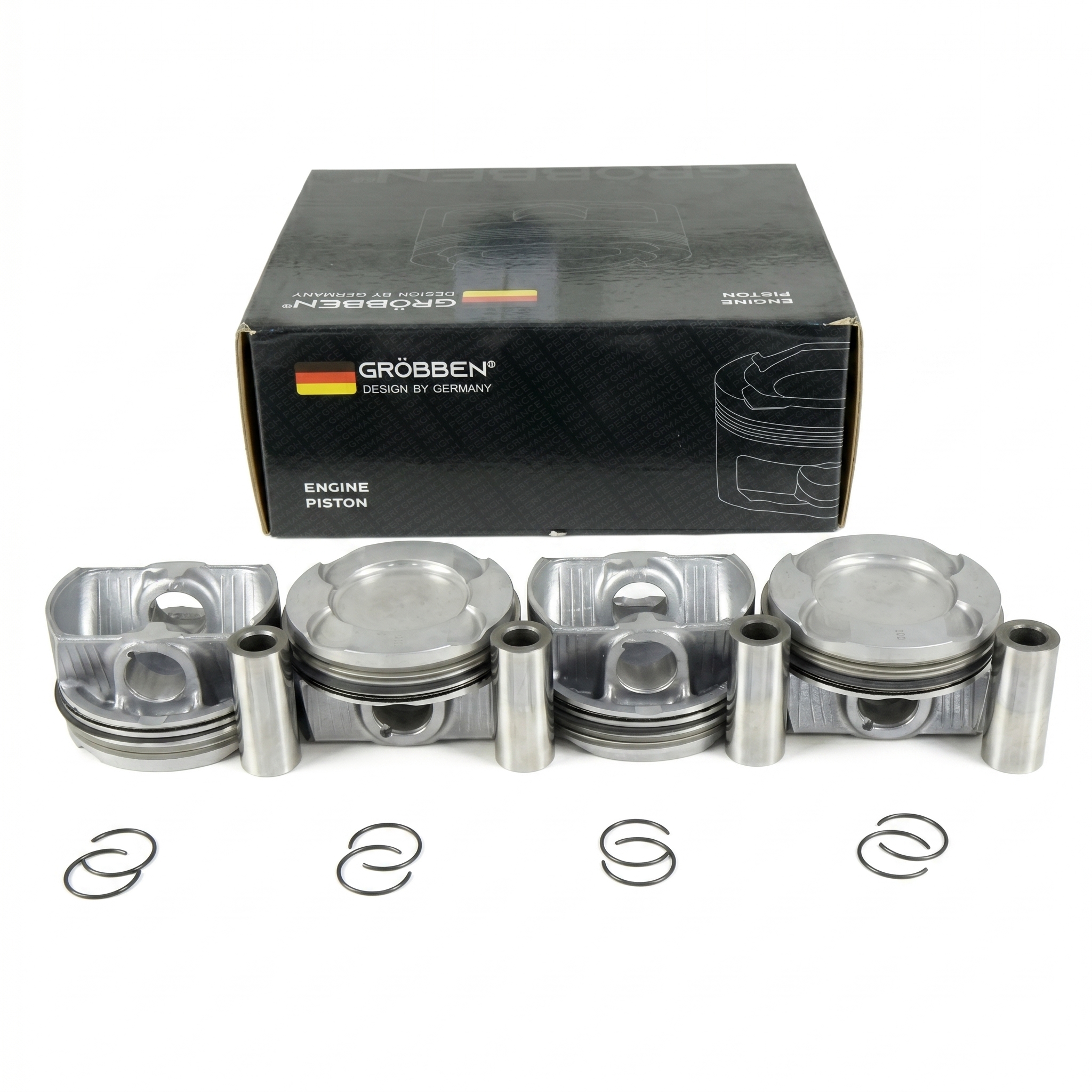 Kit Pistão BMW N20 2.0T 0.50 C (4unid) - Grobben