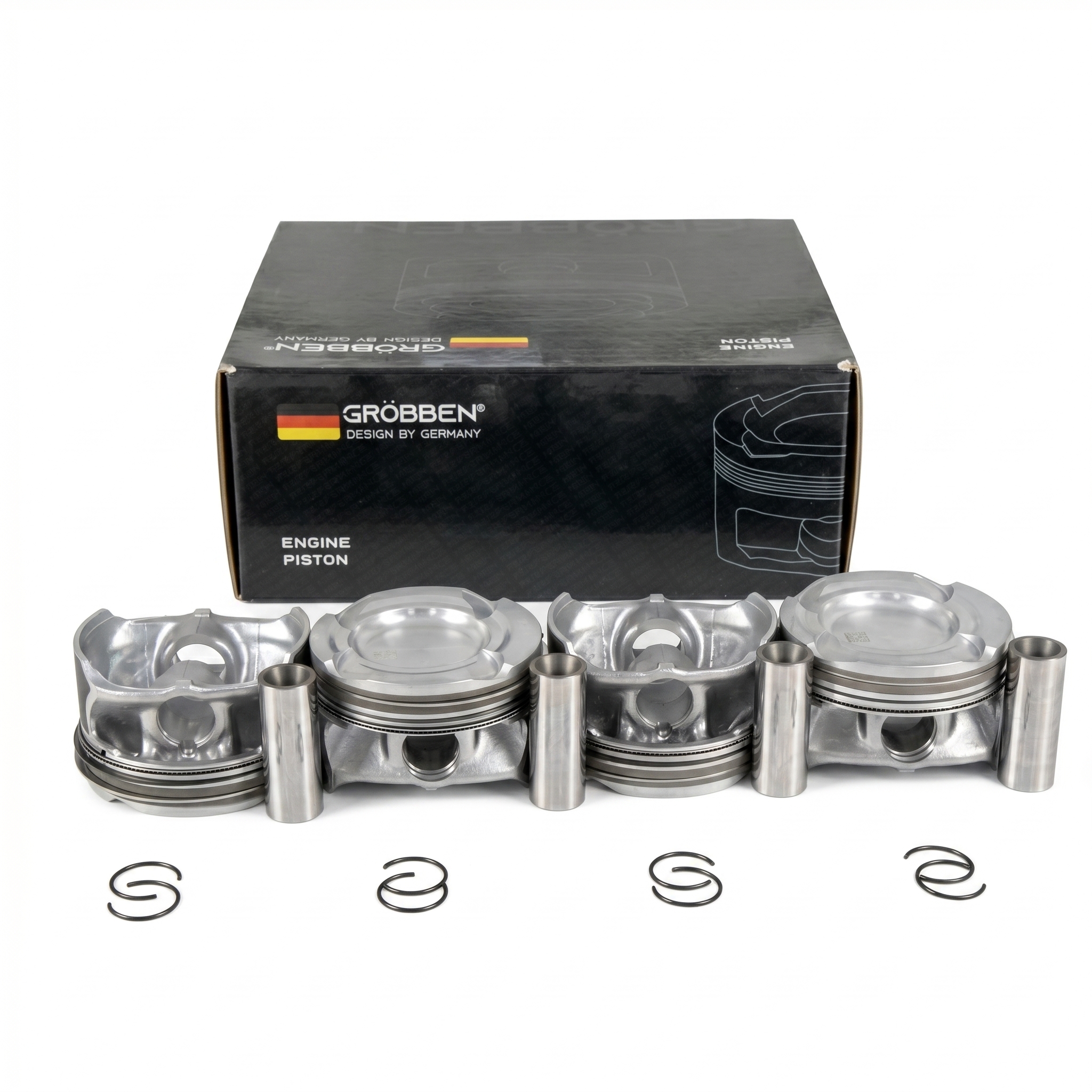 Kit Pistão MERCEDES M274.910 1.6T 0.50 (4unid) - Grobben