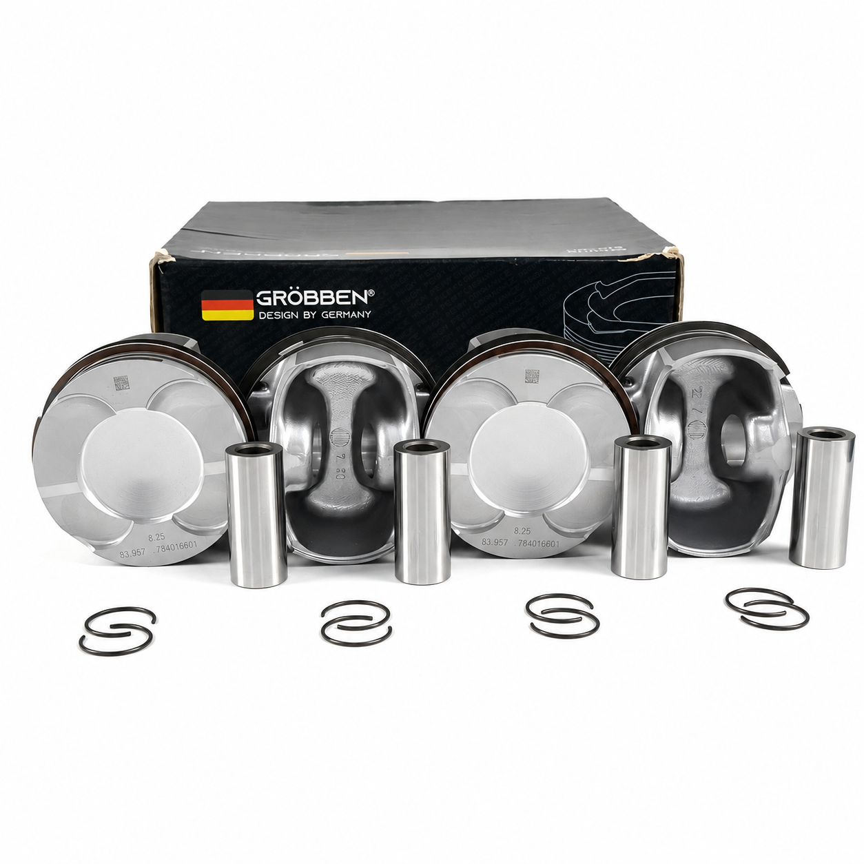 Kit Pistão BMW N20 2.0T STD B (4unid) - Grobben