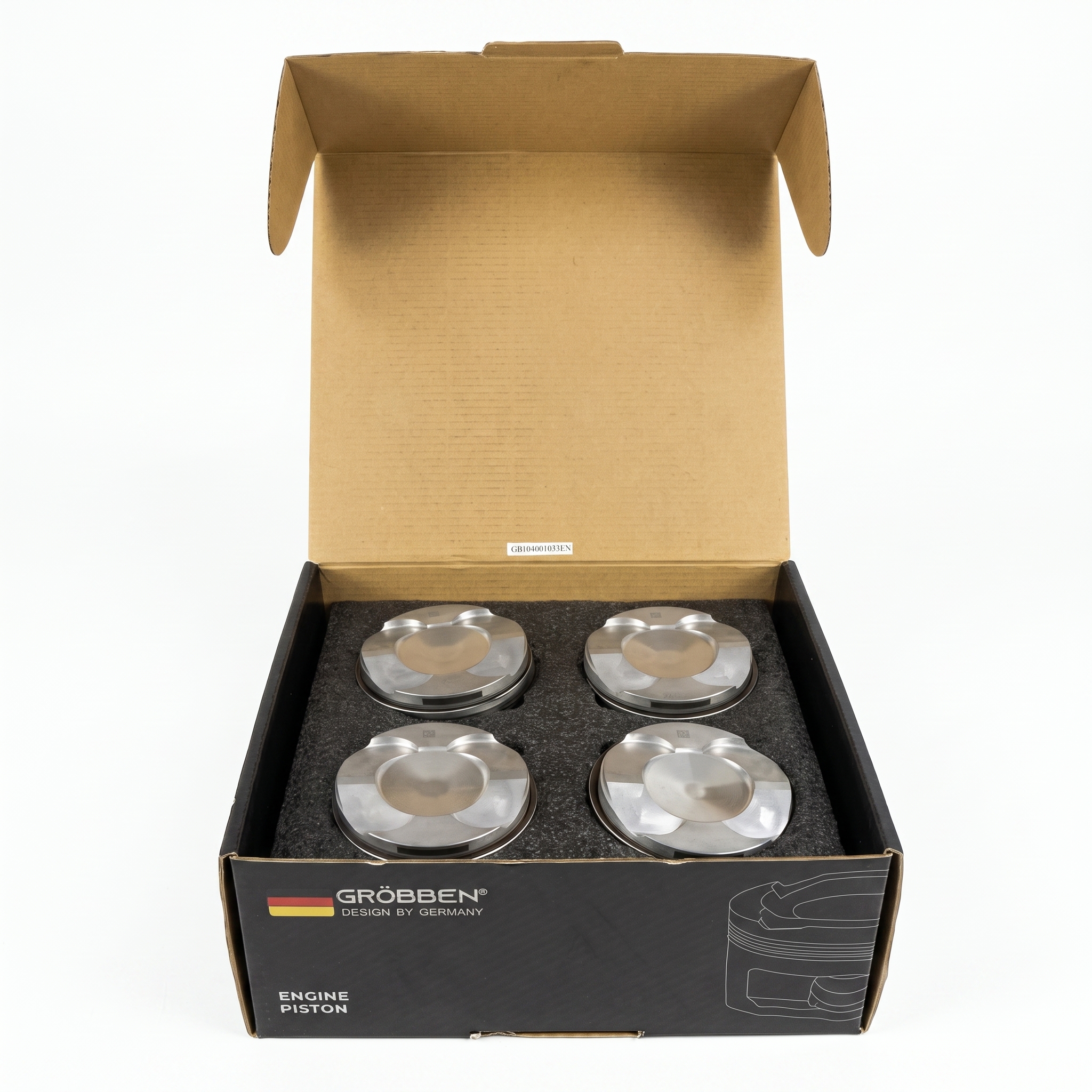 Kit Pistão BMW N20 2.0T STD B (4unid) - Grobben - Imagem 2