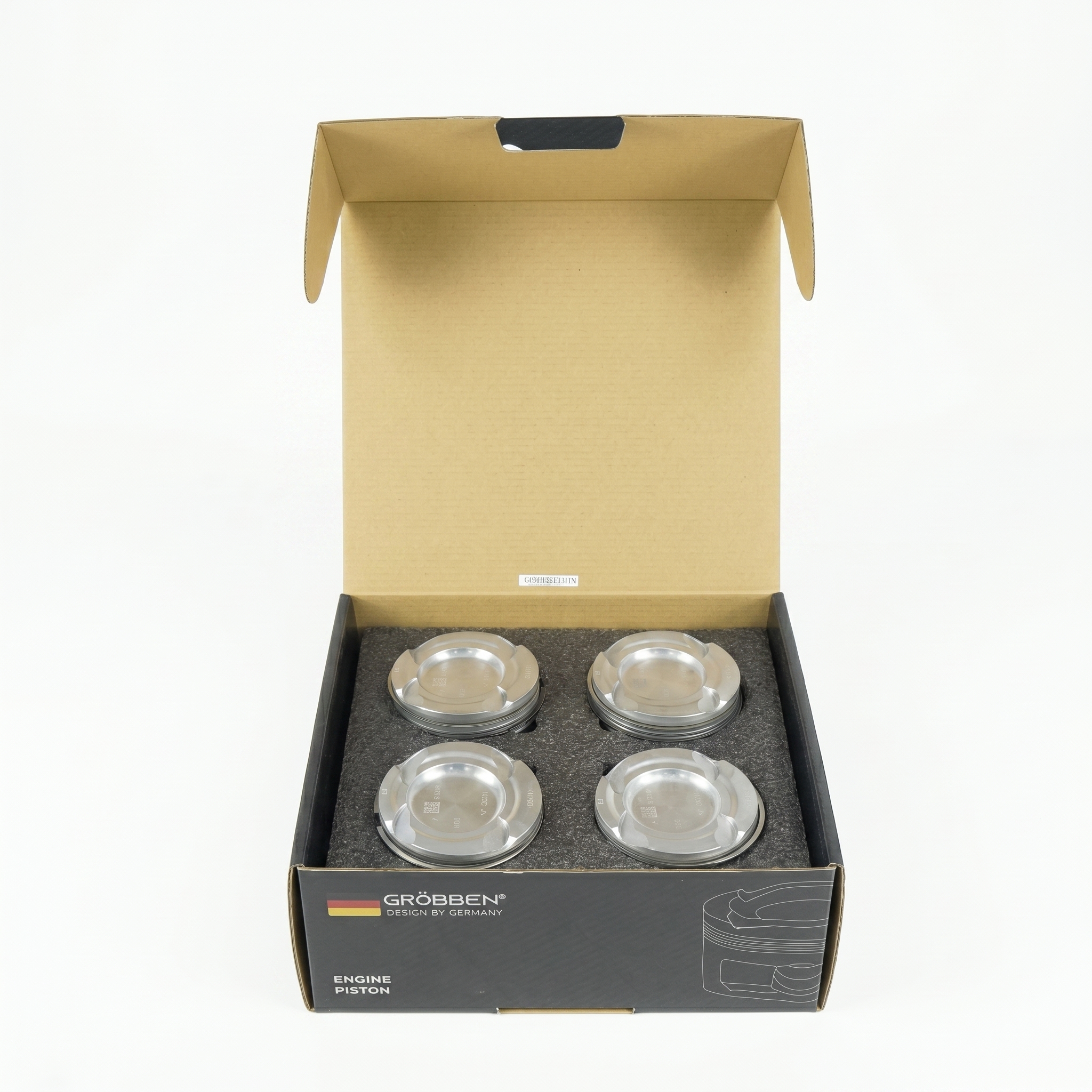 Kit Pistão MERCEDES M274.910 1.6T 0.50 (4unid) - Grobben - Imagem 2