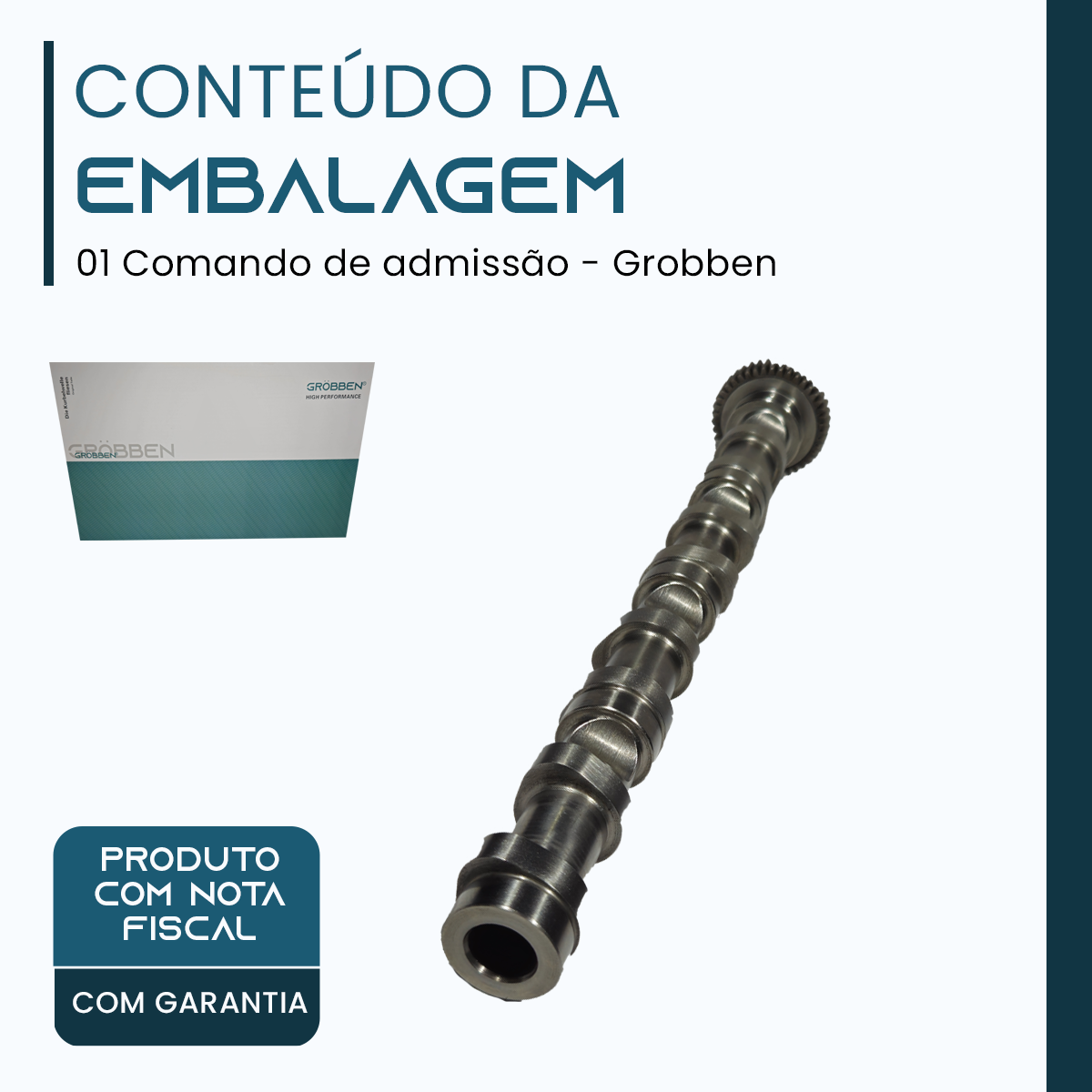 Comando de Admissão VW AMAROK 2.0 TDI BI-TURBO - Grobben - Imagem 2
