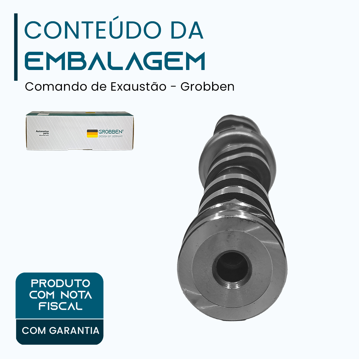 Comando de Exaustão MERCEDES OM651 2.2T DIESEL - Grobben - Imagem 2