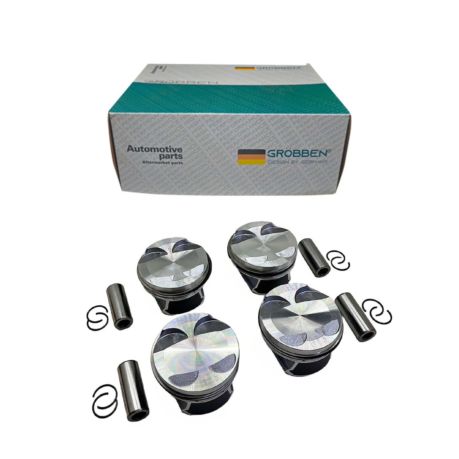 Kit Pistão MINI BMW N12B16 / N16B16 1.6T STD (4unid) - Grobben