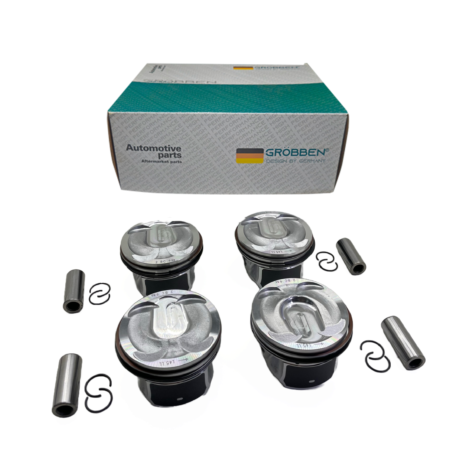 Kit Pistão LAND ROVER 204PT 240HP 2.0T 0.50 (4unid) - Grobben