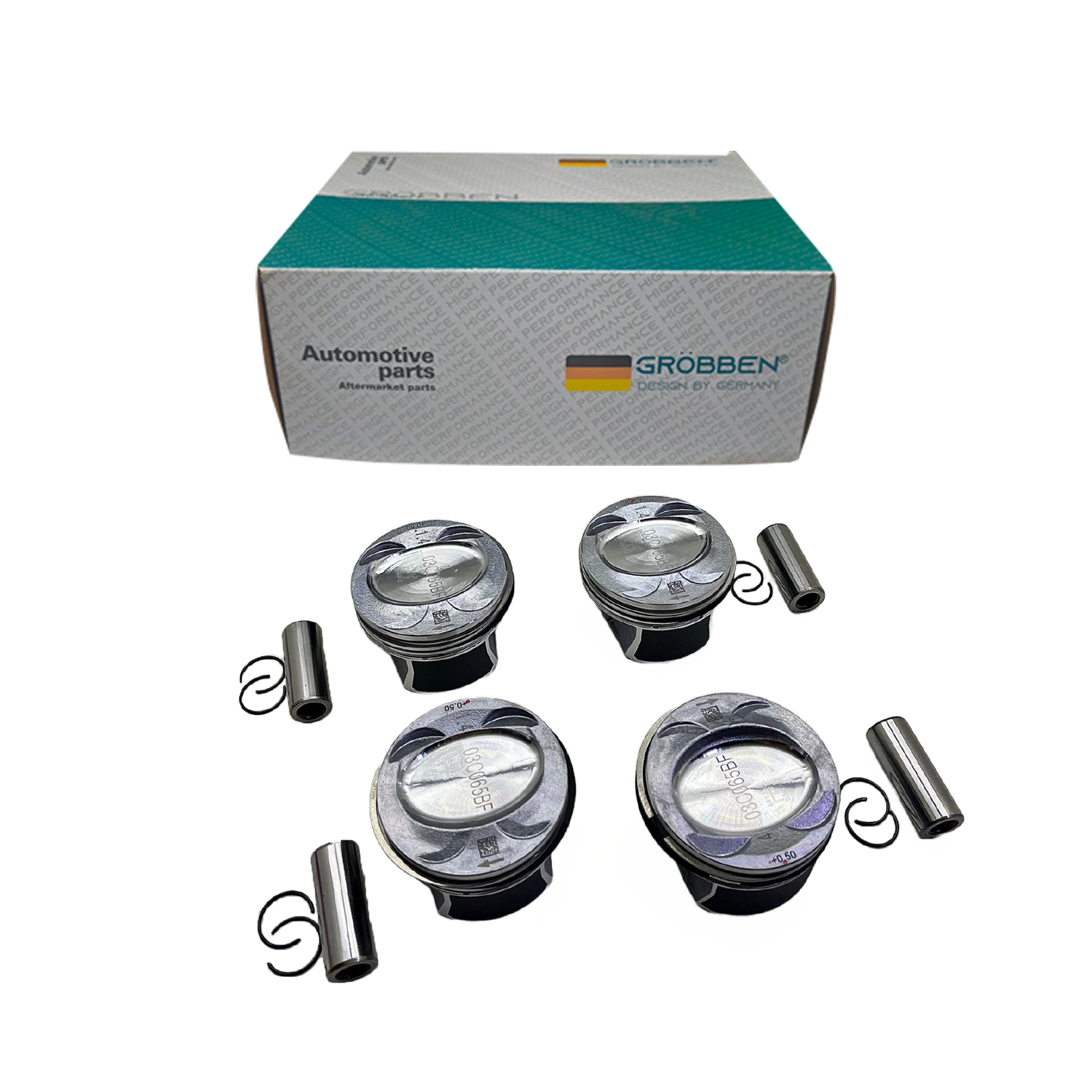 Kit Pistao AUDI EA211 CAXA 1.4T STD (4unid) - Grobben