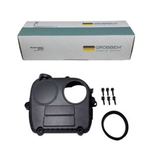Tampa Lateral Corrente Comando AUDI EA888 1.8T/2.0T 2GEN aluminio 211cv - Grobben  6 FUROS E UMA SAIDA