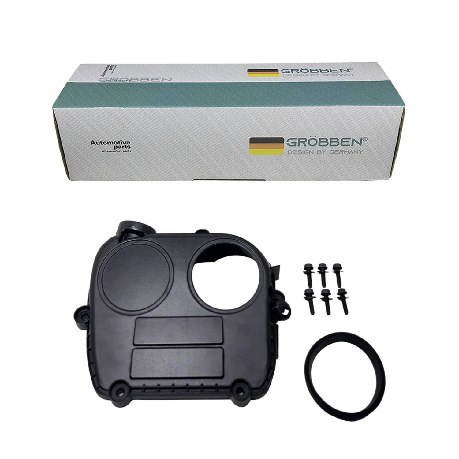Tampa Lateral Corrente Comando AUDI EA888 1.8T/2.0T 2GEN aluminio 211cv - Grobben 6 FUROS E UMA SAIDA