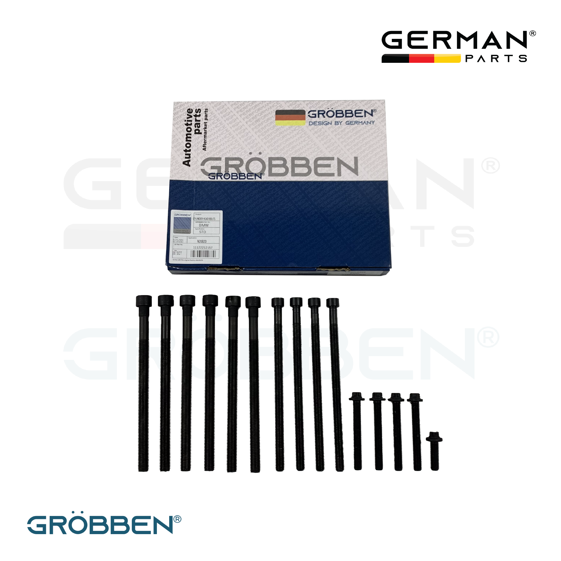 Parafuso de Cabeçote BMW N20B20 A/B/C 2.0T - Grobben - Imagem 2