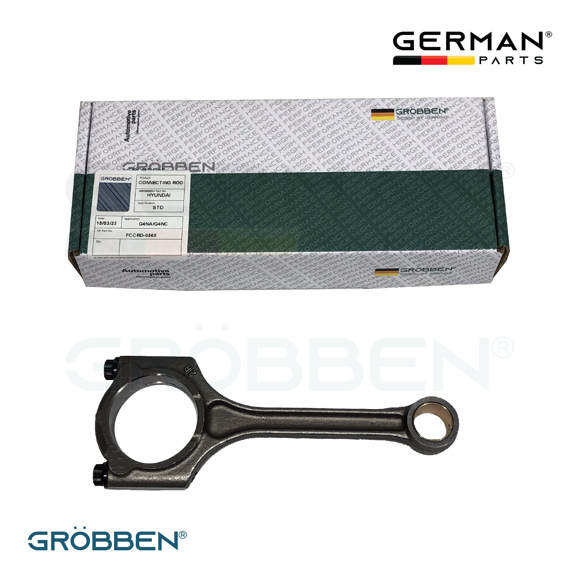 Biela HYUNDAI F4NA 2.0L Duas Unhas - Grobben - Imagem 2