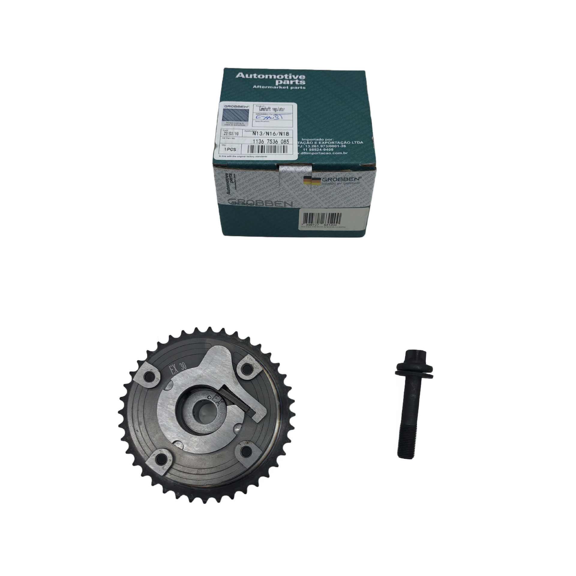 Polia de Comando Variável BMW MINI N12 N13 N14 N16 1.6T EX (EXAUSTÂO)