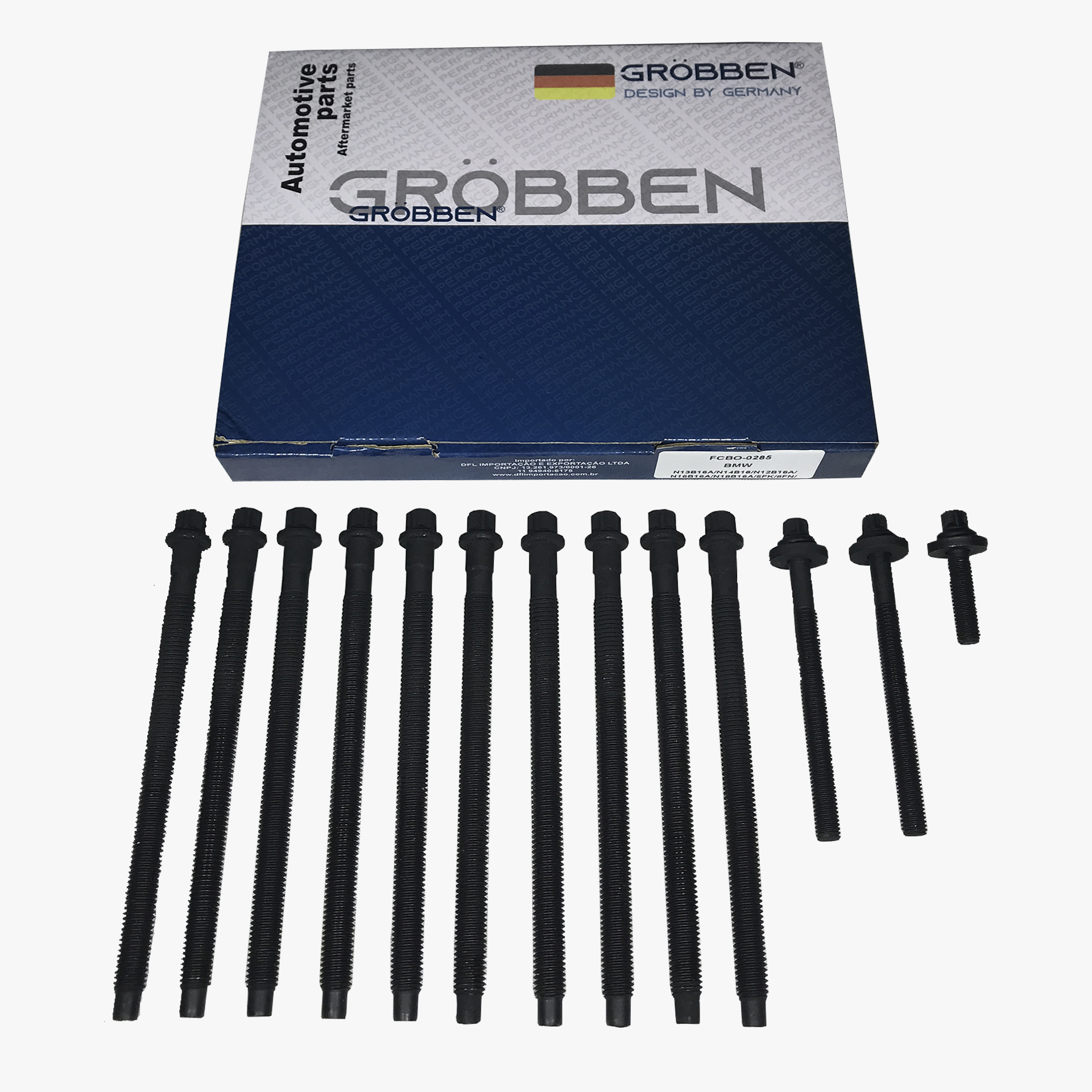 Parafuso de Cabeçote MINI N12 / N13 / N14 / N16 / N18 1.6T - Grobben - Imagem 2