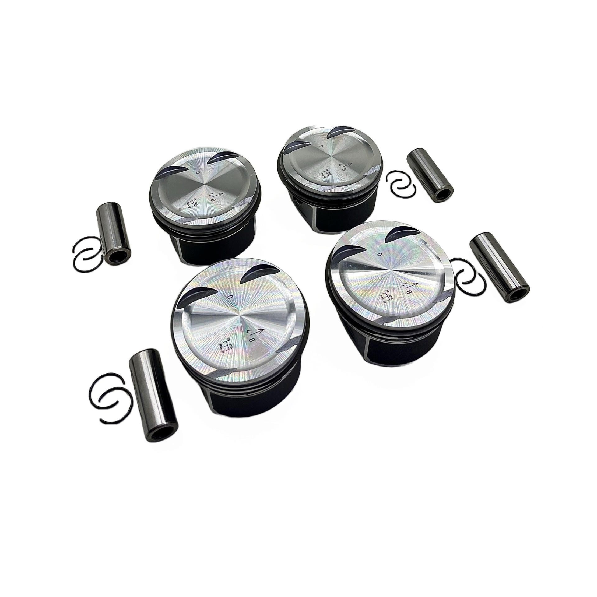 Kit Pistão MERCEDES M271.940 1.8 STD (4unid) - Grobben - Imagem 2