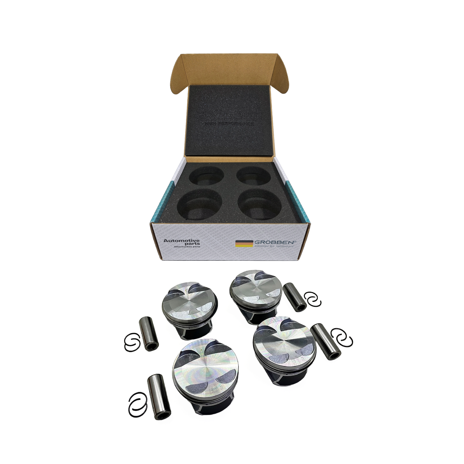 Kit Pistão MINI BMW N12B16 / N16B16 1.6T 0.25 (4unid) - Grobben