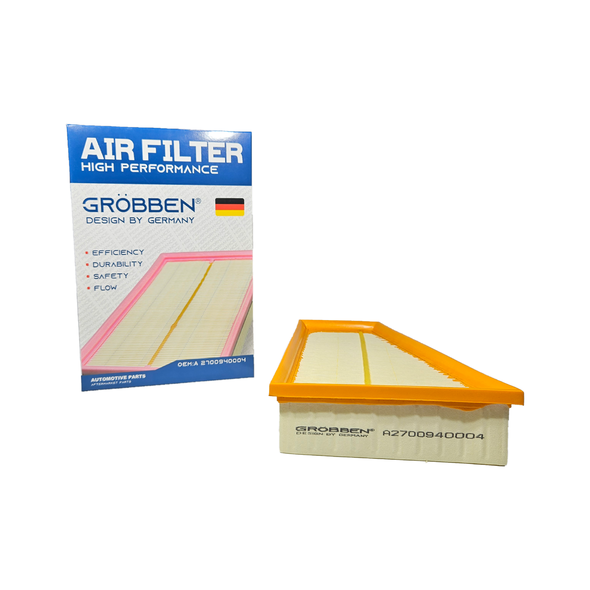 Filtro de Ar MERCEDES M270.910/920 1.6T / 2.0T - Grobben - Imagem 2