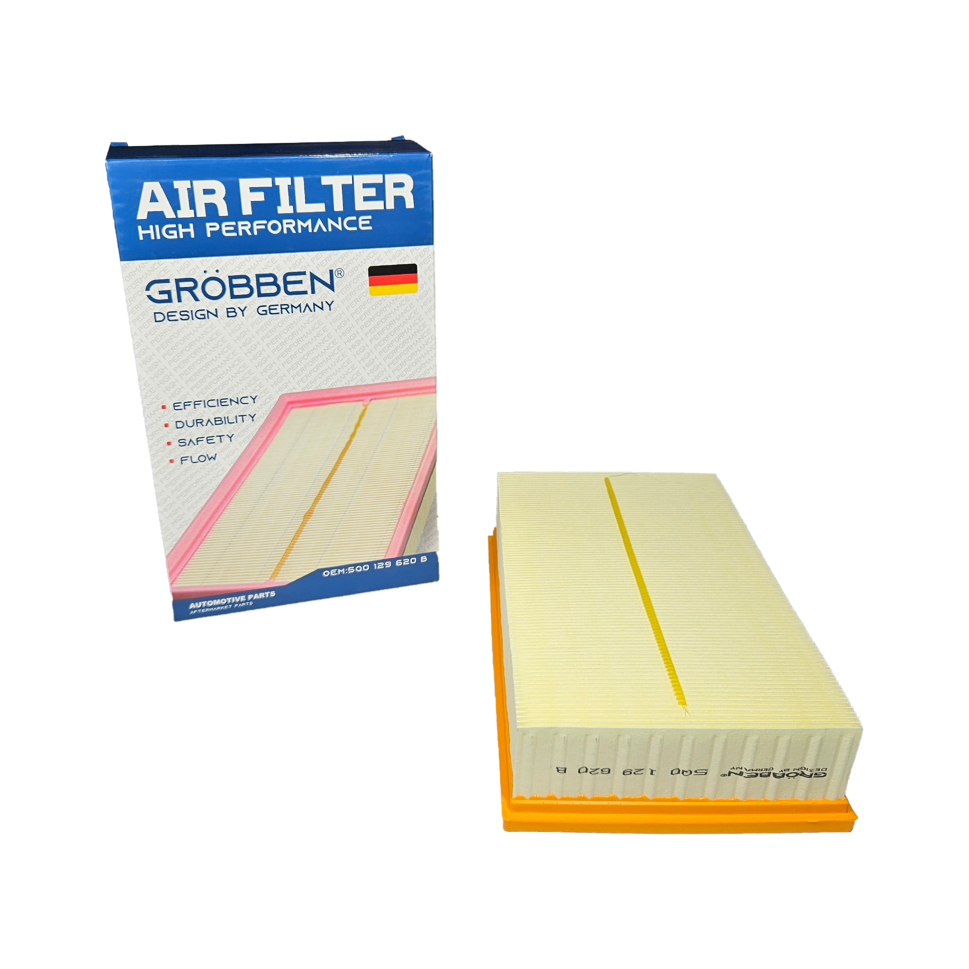 Filtro de Ar AUDI EA888 1.8T / 2.0T 3 GEN - Grobben - Imagem 2