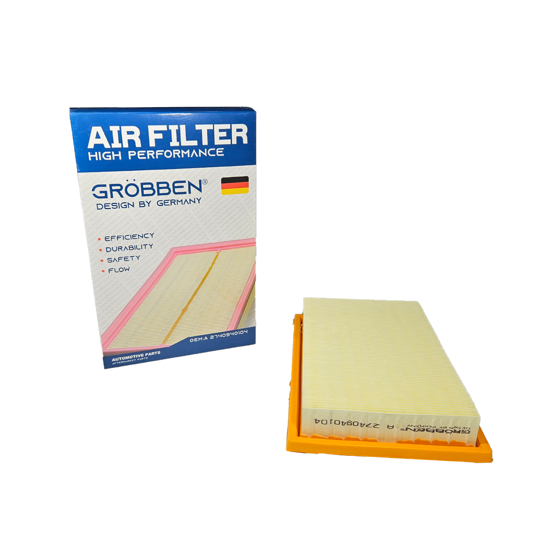 Filtro de Ar MERCEDES M274.920 2.0T - Grobben - Imagem 2