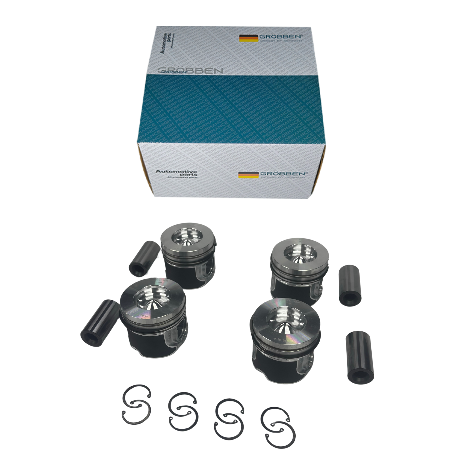 Kit Pistão LAND ROVER AJ200D DTD 0.50 180cv (4unid)- Grobben