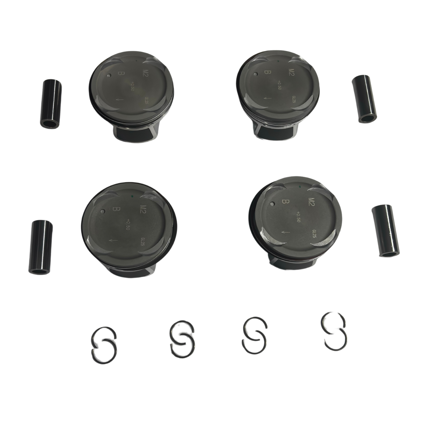 KIT PISTAO HYUNDAI 1.8 2.0 F4NA G4NA 1,0mmX1,2mmX2,0mm 0.50 - Imagem 2