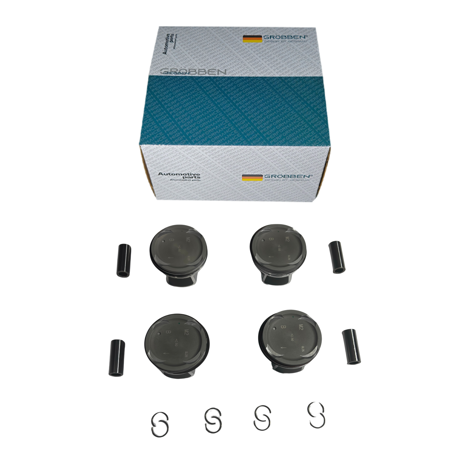 KIT PISTAO HYUNDAI 1.8 2.0 F4NA G4NA 1,0mmX1,2mmX2,0mm 0.50