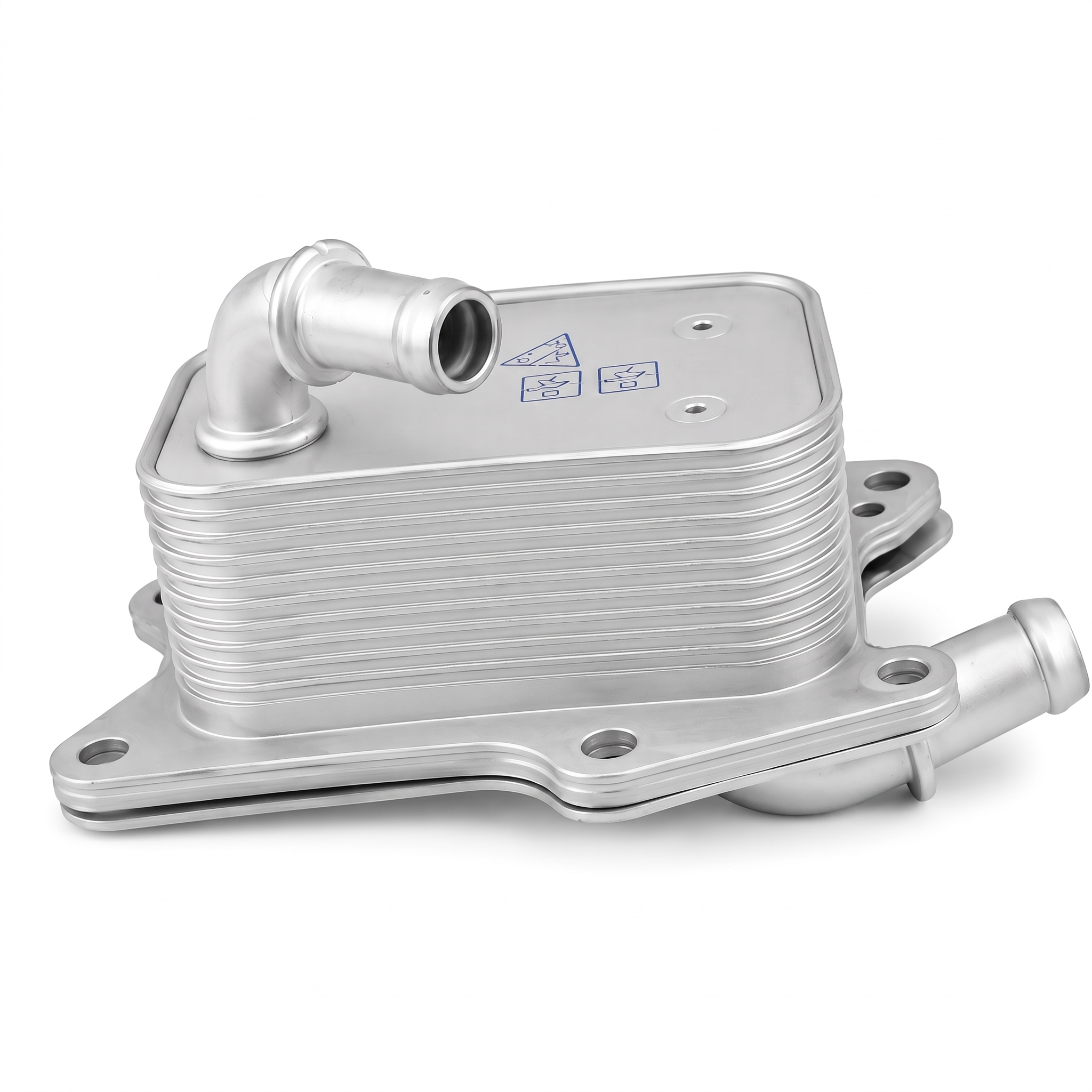 Trocador Calor Radiador Óleo MERCEDES M274 1.6T / 2.0T MODELO 1 - Grobben - Imagem 2
