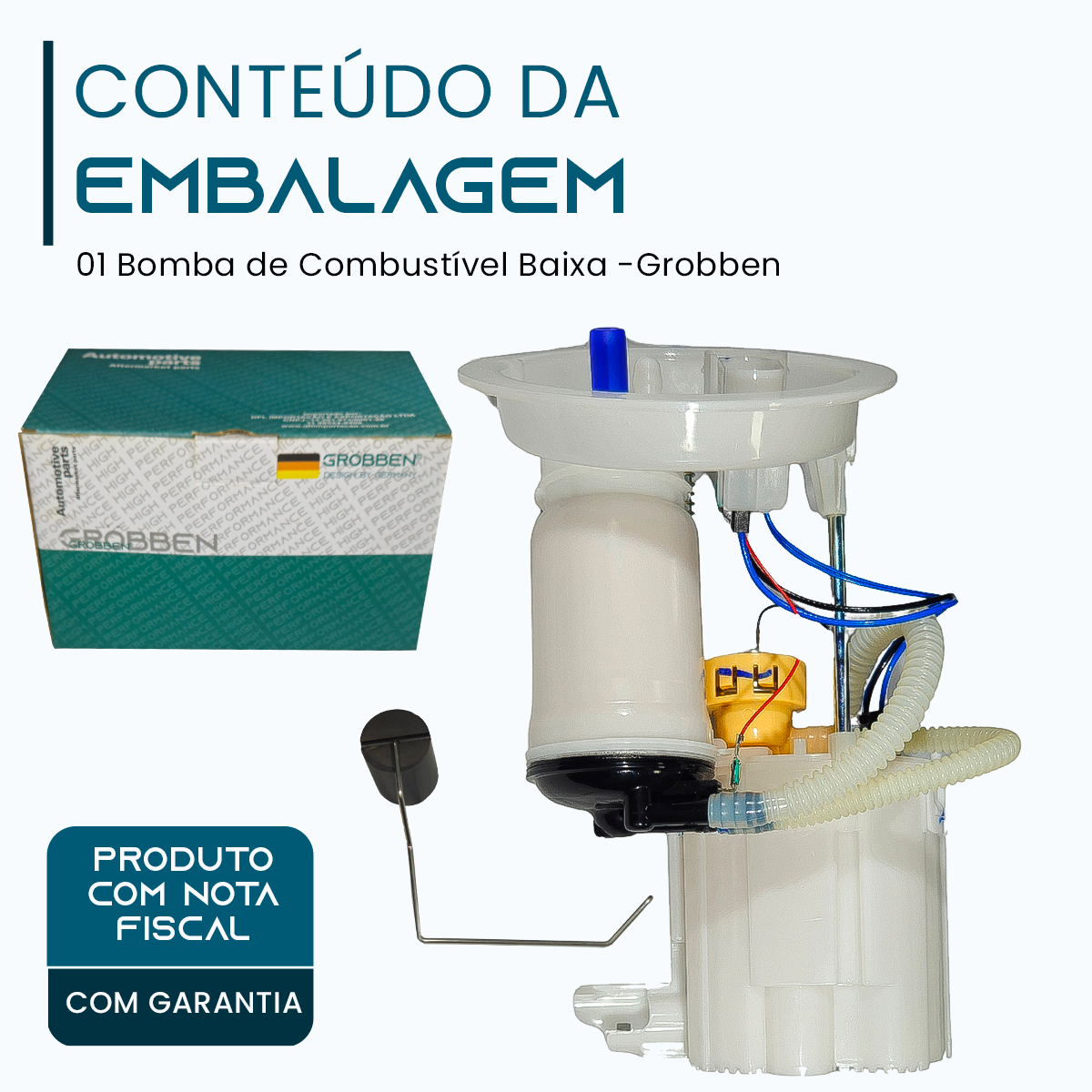 Bomba de Combustível Baixa BMW N13 1.6T THP (SOMENTE BMW) - Grobben - Imagem 2