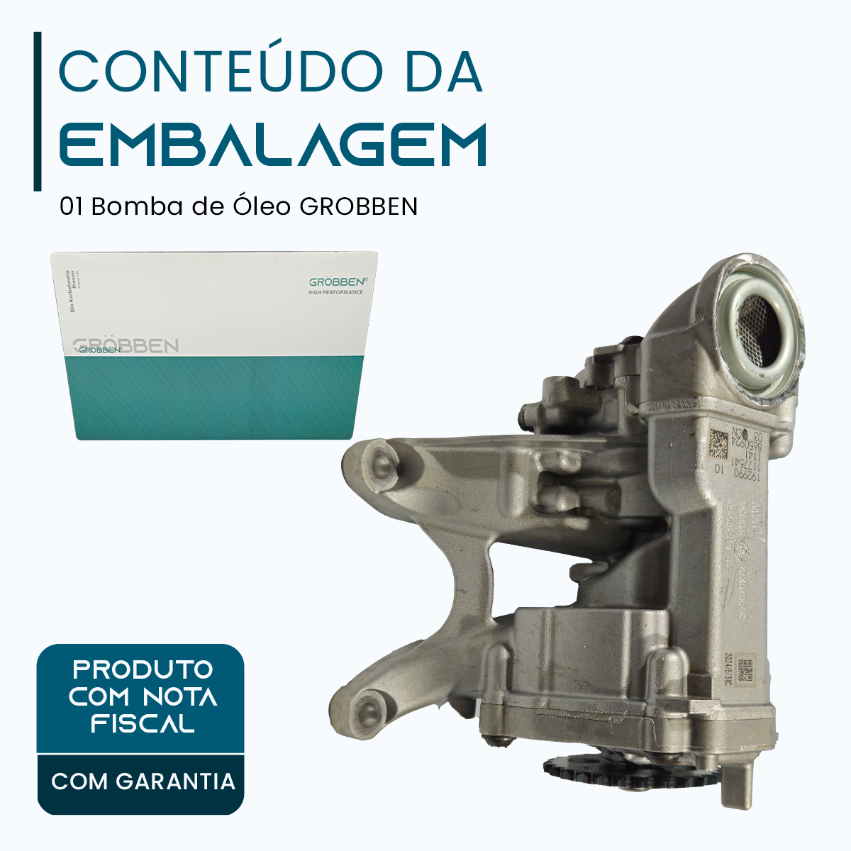 Bomba de Óleo BMW B48B20 2.0T - Grobben - Imagem 2