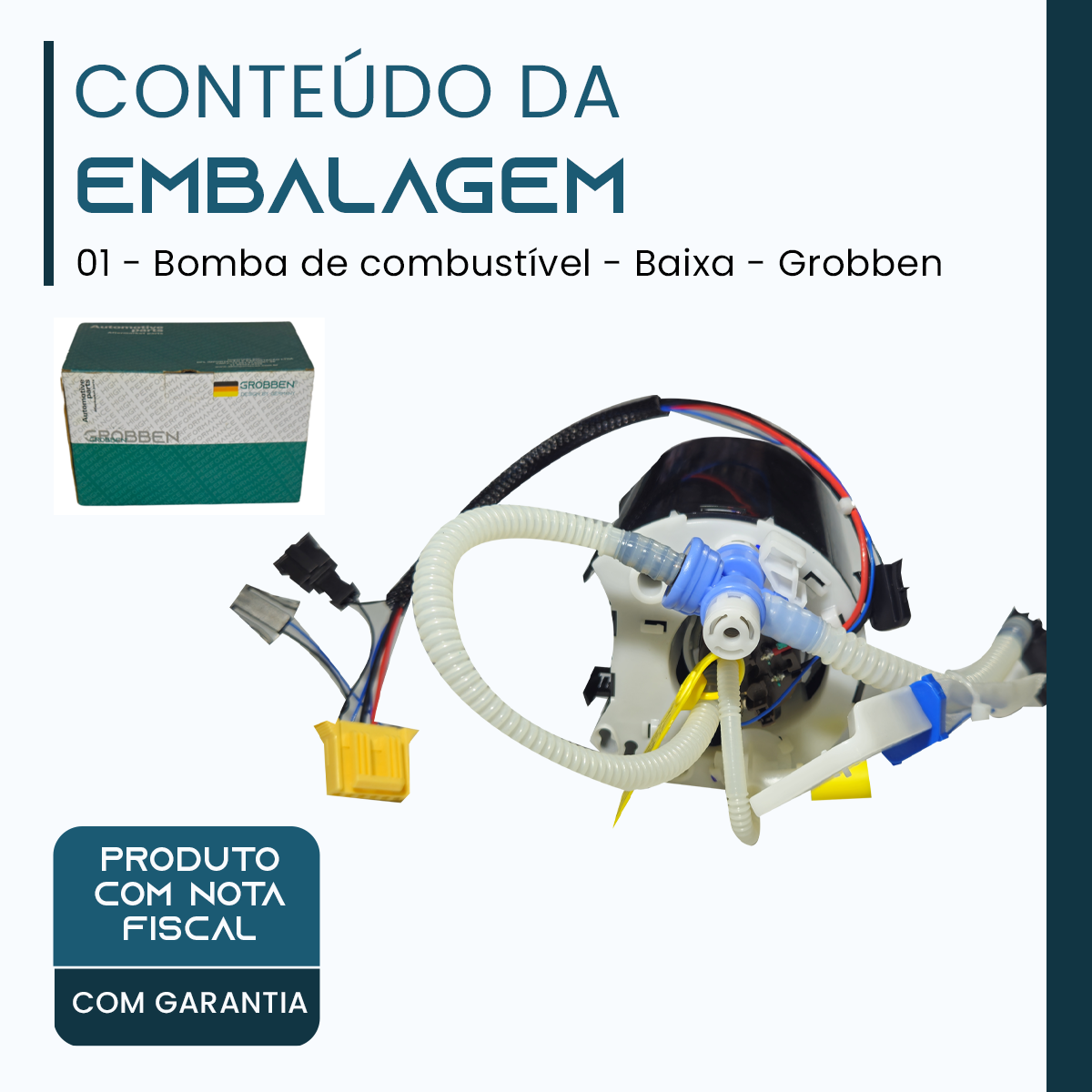 Bomba de Combustível Baixa LAND ROVER 240HP 2.0T ECOBOOST - Grobben - Imagem 2