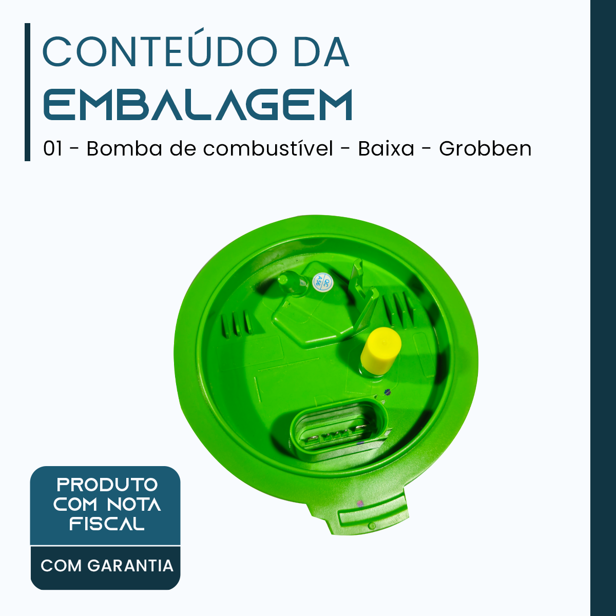 Bomba de Combustível Baixa AUDI/VW A3/TT GOLF GTI/TSI -Grobben - Imagem 2