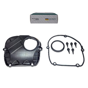 Tampa Lateral Corrente Comando AUDI EA888 1.8T/2.0T 2GEN aluminio - Grobben 5 FUROS E UMA SAIDA