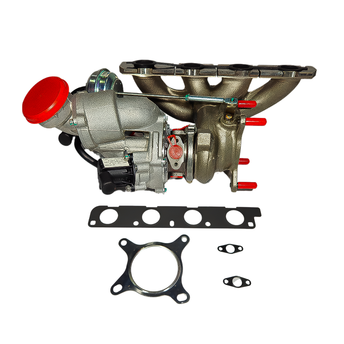 Turbocompressor + Coletor AUDI EA888 1.8T/2.0T 2GEN - Grobben - Imagem 3