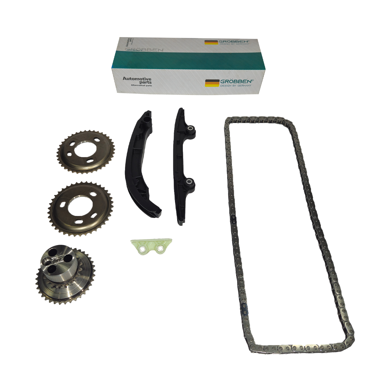 Kit de Corrente de Comando LAND ROVER 224DT 2.2T DIESEL - Grobben