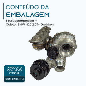 Turbocompressor + Coletor BMW N20 2.0T- Grobben
