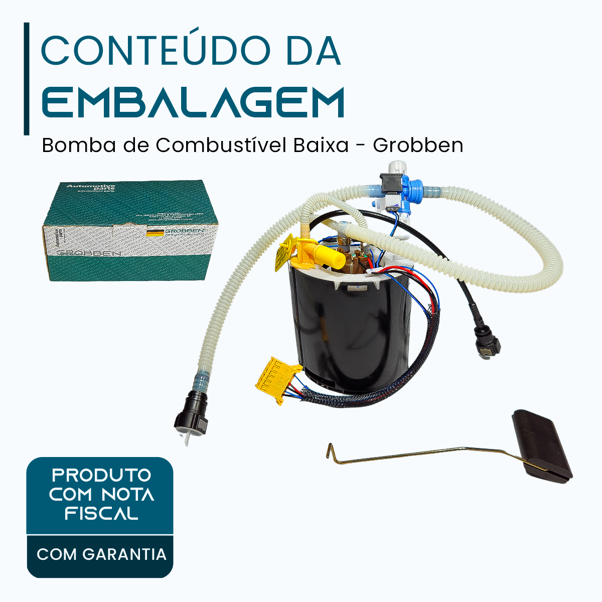 Bomba de Combustível Baixa LAND ROVER 306PS 3.0 V6 SUPERCHARGER - Grobben - Imagem 2