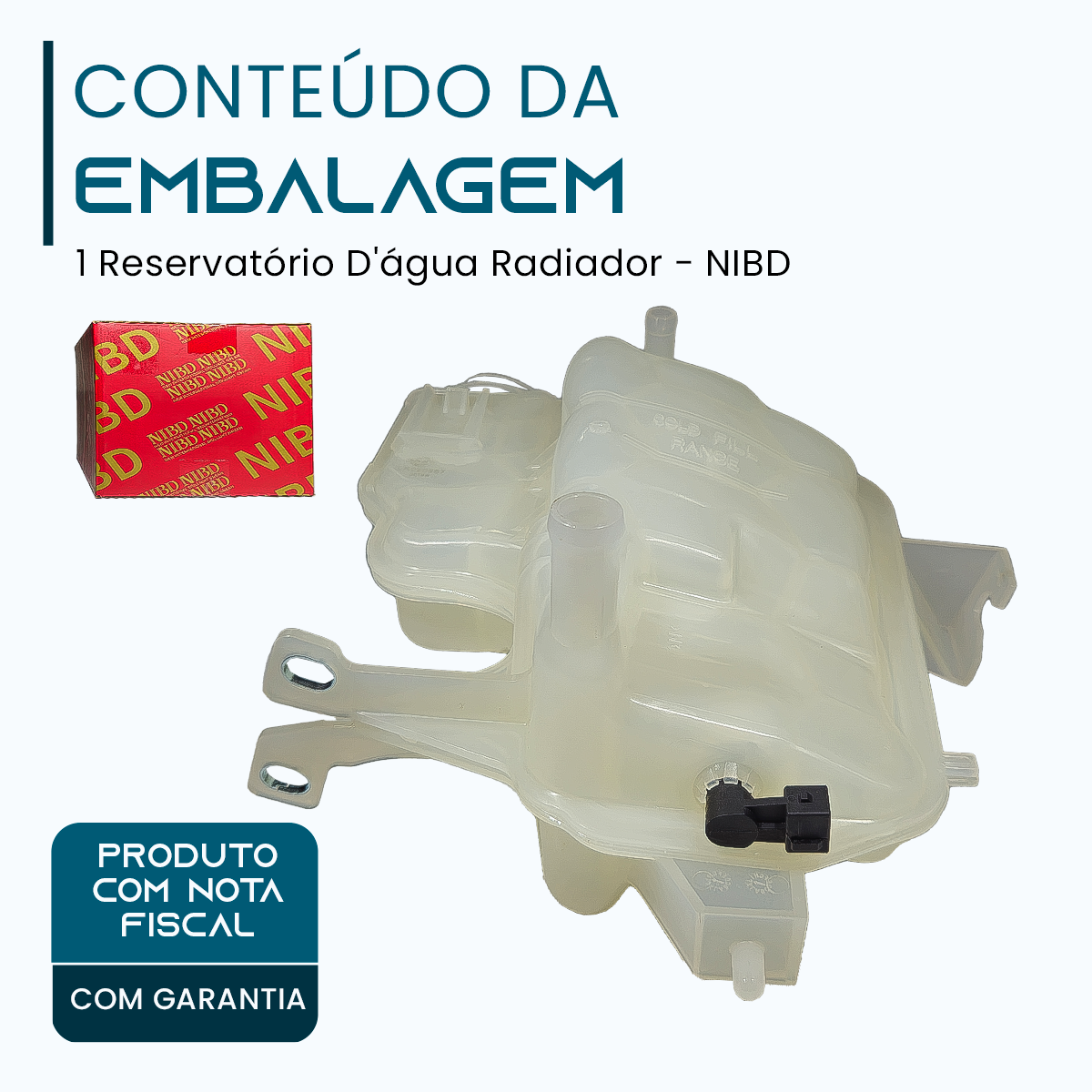 Reservatório D'água Radiador LAND ROVER DISCOVERY 3/4 E RANGE ROVER SPORT 2005-2016 -NIBD - Imagem 2