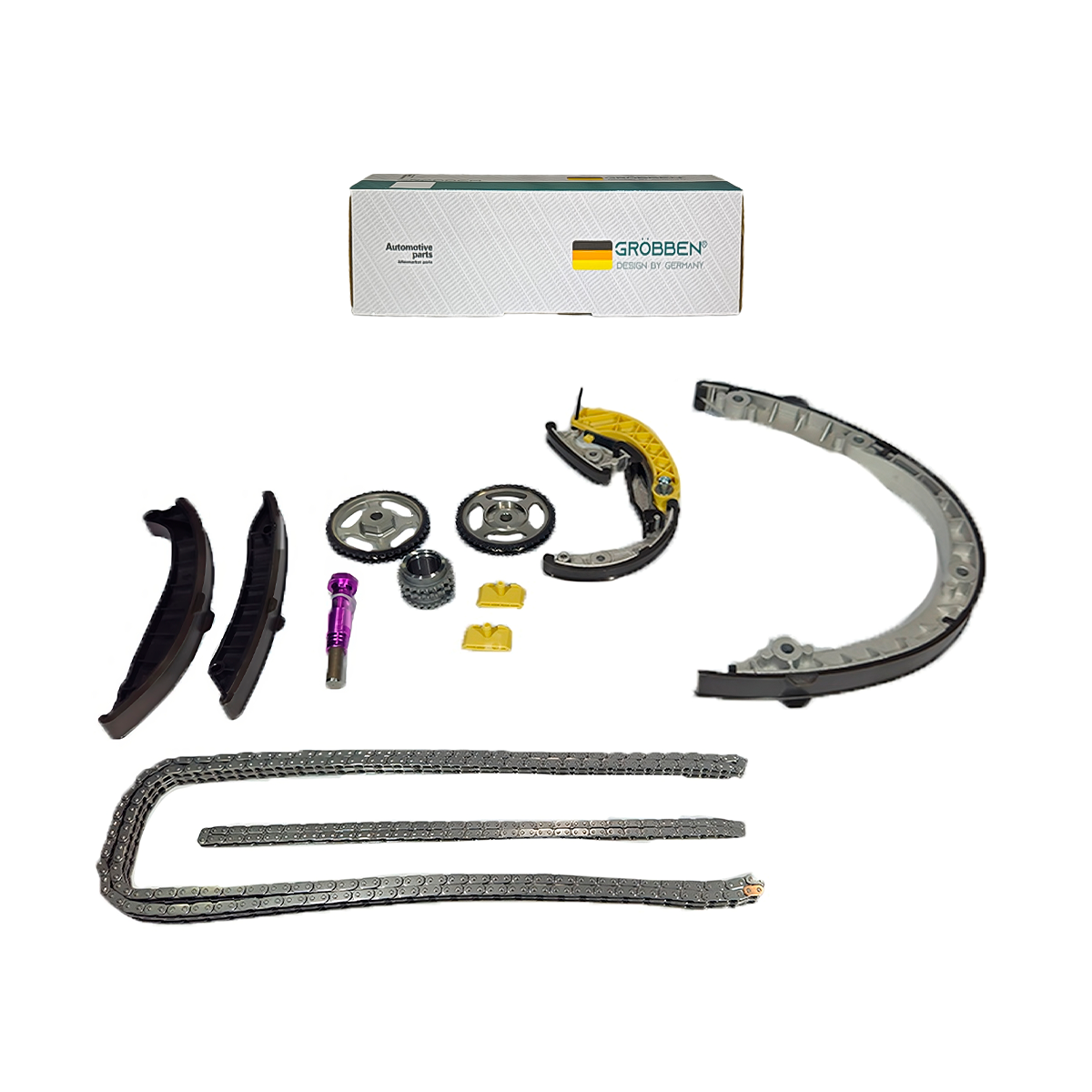 Kit de Corrente de comando PORSCHE 3.6L V6 S / VVT - Grobben