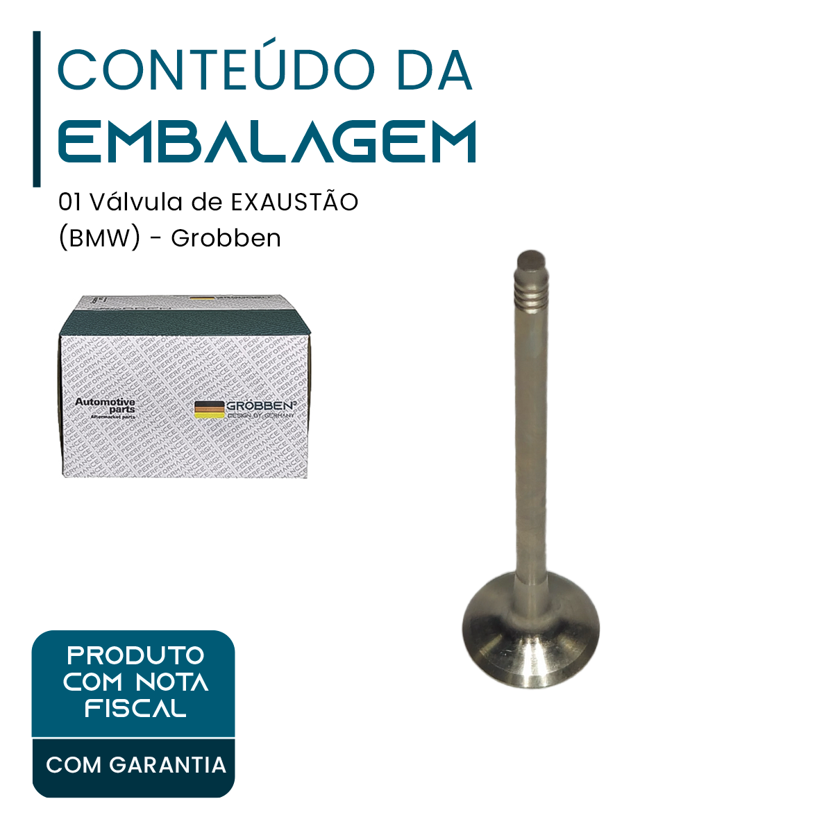 Valvula de EXAUSTÂO BMW N54B30 3.0T (1un) - Grobben - Imagem 2