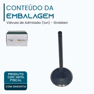 Valvula De Admissão HYUNDAI G4KE  2.4L (1un)