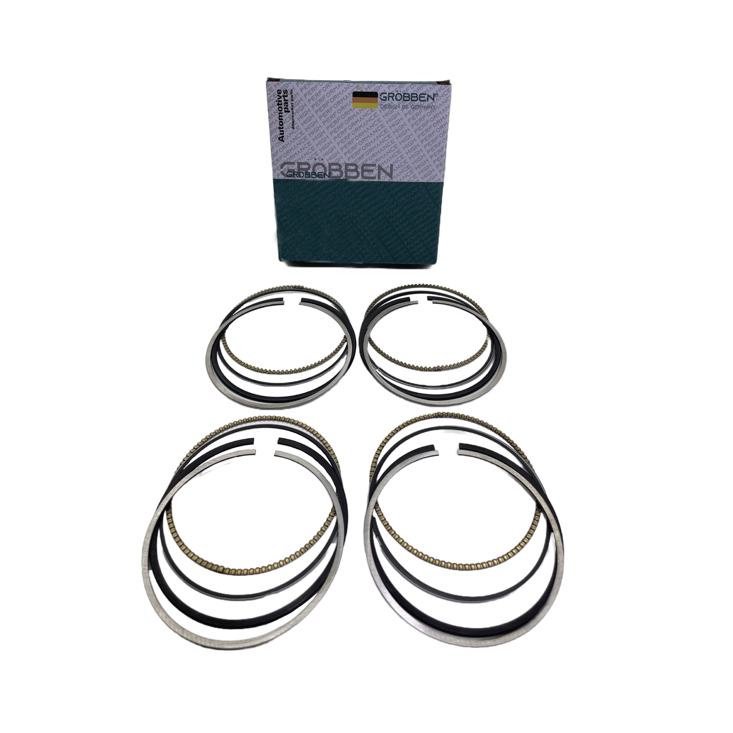 Anéis de pistão MERCEDES M270 M274 1.6T 2.0T GASOLINA STD 1.2*1.0*2.0mm - Grobben