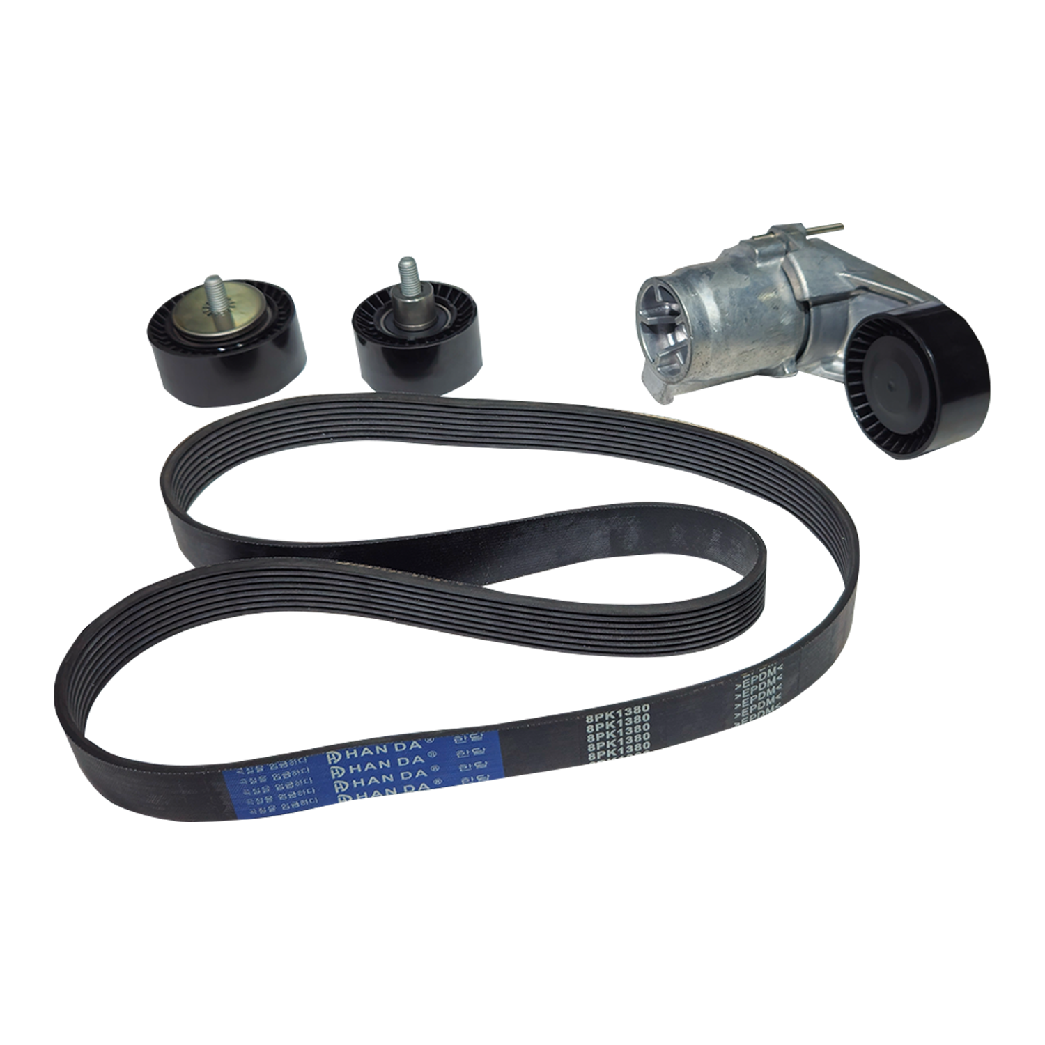 Kit Correia Poly-v Alternador + TENSOR BMW N55B30 3.0T - HAN DA+KUSIMA