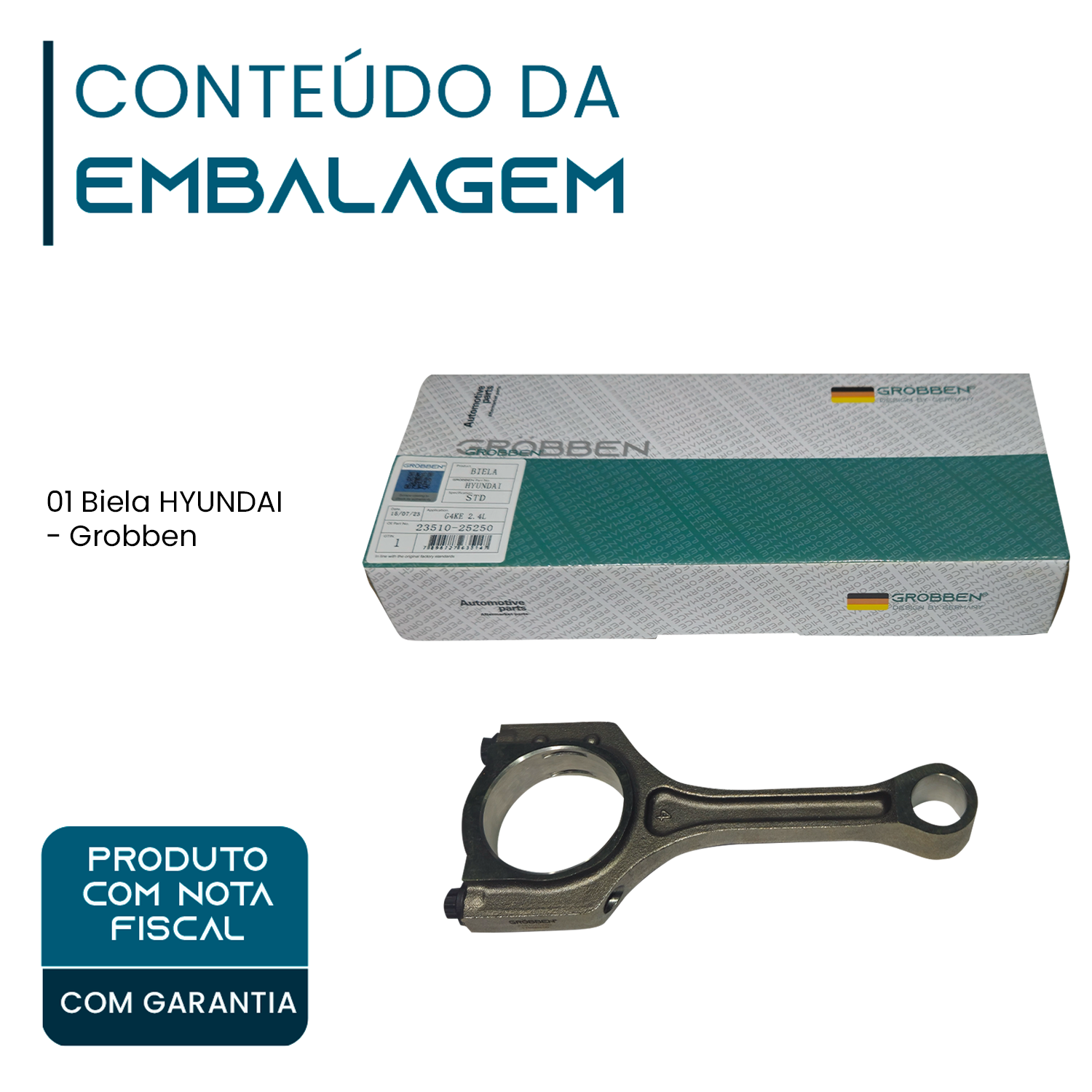 Biela HYUNDAI G4KE 2.4 Modelo 4 - Grobben - Imagem 2
