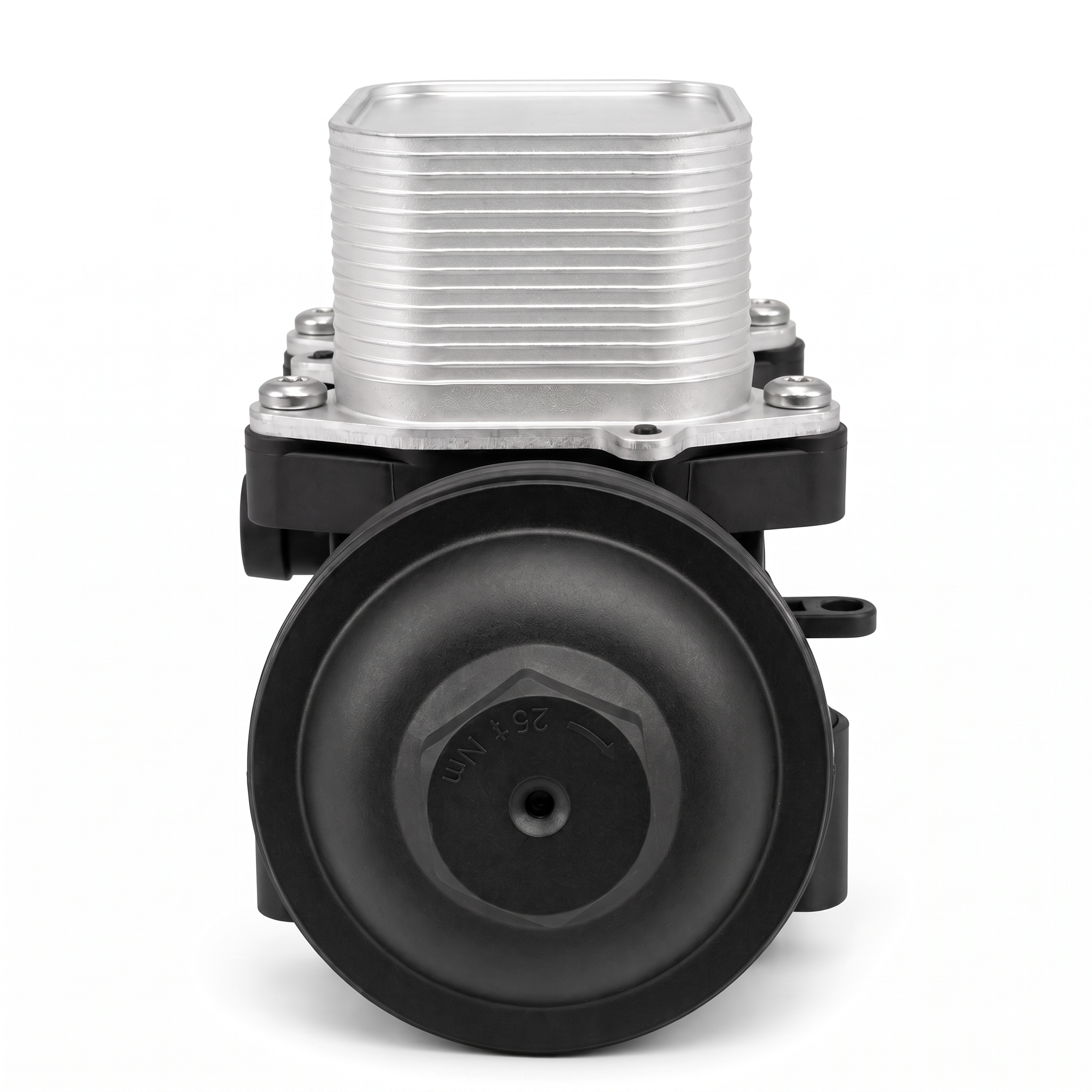 Trocador Radiador Óleo + Suporte Filtro VW AMAROK 2.0 TDI Alumínio - Grobben - Imagem 3