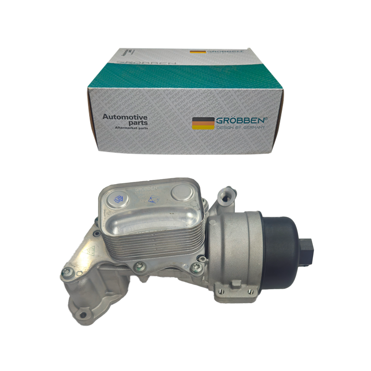 Trocador Radiador Óleo + Suporte Filtro Mini N14 \18 1.6T THP - Grobben