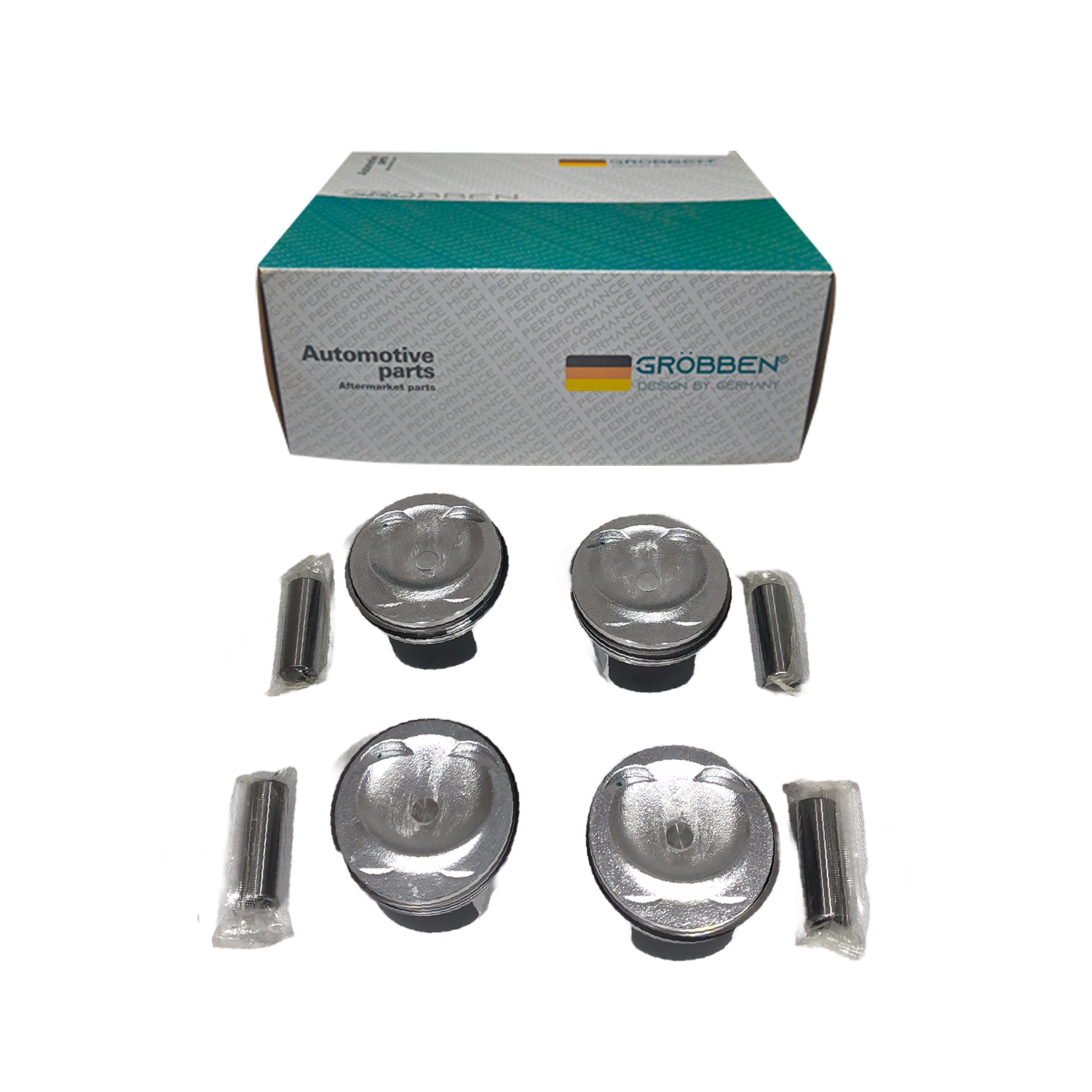 Kit Pistão AUDI EA111P 1.4T TSI LAVIDA 0.50 (4unid) - Grobben