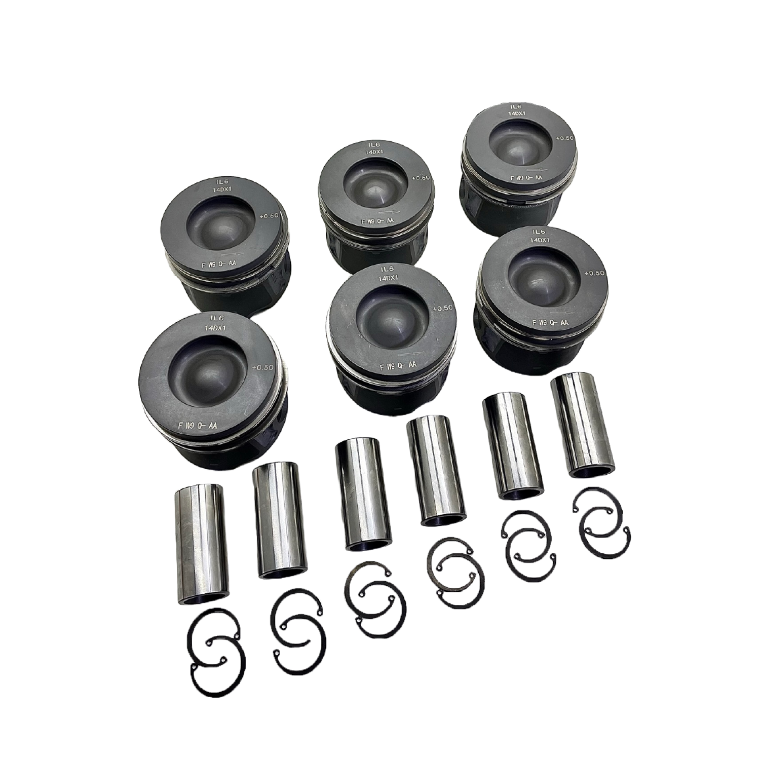 Kit Pistão LAND ROVER 306DT 3.0T Diesel 0.50 (6unid) - Grobben - Imagem 2