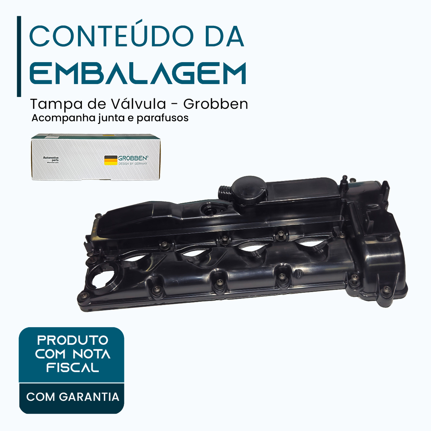 Tampa de Válvula MERCEDES OM651 2.2T DIESEL - Grobben - Imagem 2