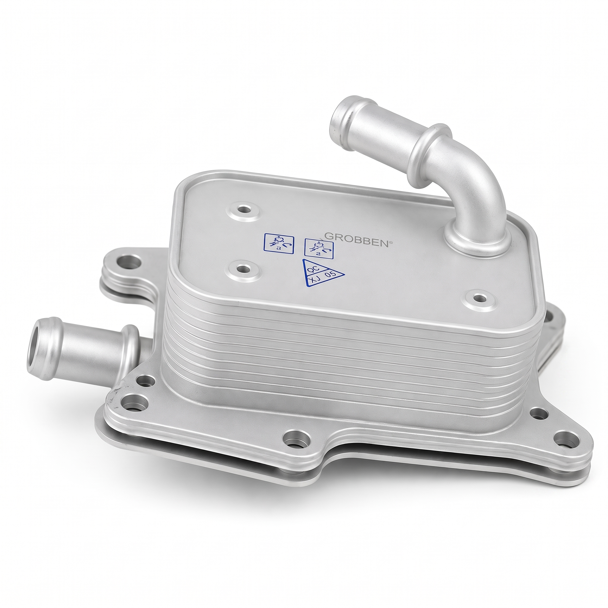 Trocador Calor Radiador Óleo MERCEDES M274 1.6T / 2.0T MODELO 1 - Grobben - Imagem 4