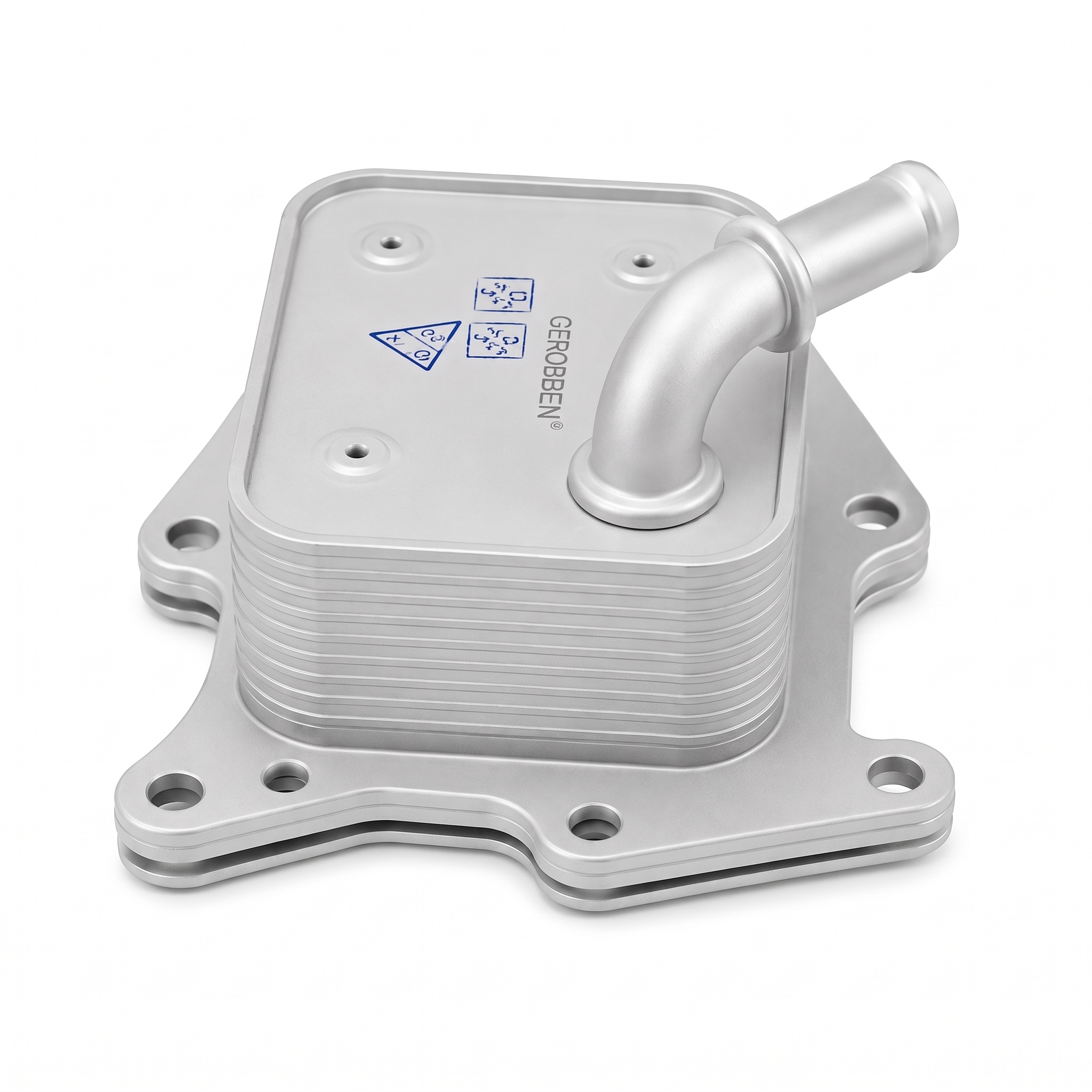 Trocador Calor Radiador Óleo MERCEDES M274 1.6T / 2.0T MODELO 1 - Grobben - Imagem 5